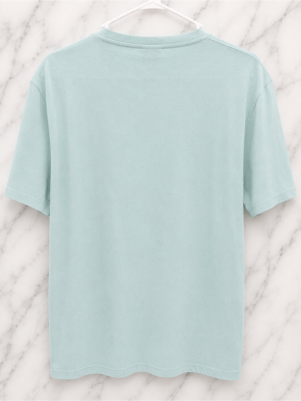 U.S. Polo Assn. Mint Green Embroidered V-Neck Tee | Size M⁠ - Picture 3 of 4